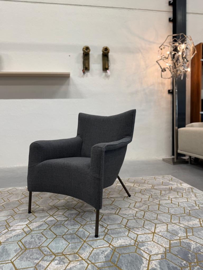 Nieuw Pode Transit One Fauteuil Stof Grijs Design stoel, Nieuw, 75 tot 100 cm, Ophalen of Verzenden, Stof