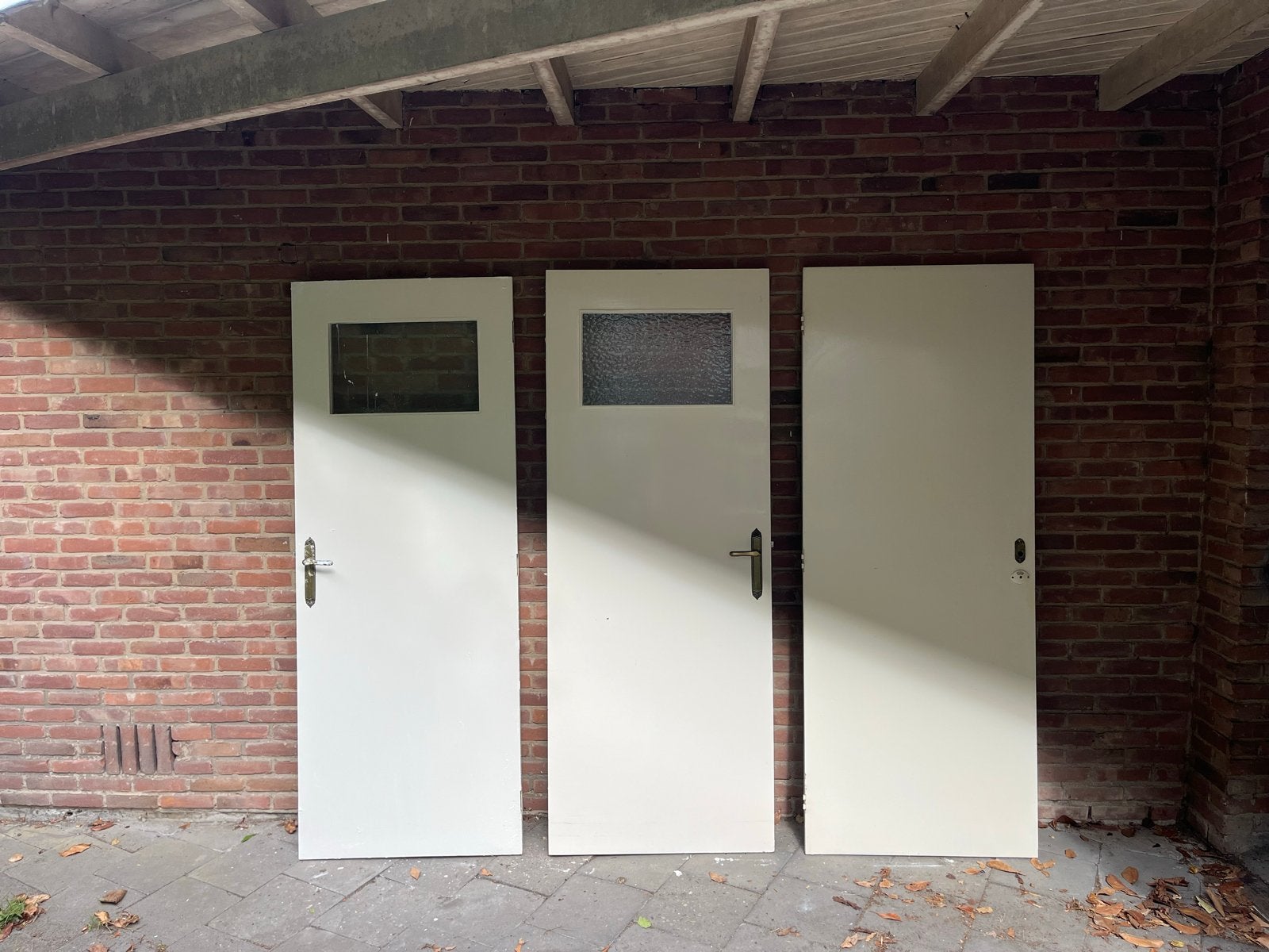 3x Binnendeur 77,5x200,5 cm, Doe-het-zelf en Verbouw, Ophalen, Gebruikt, Minder dan 80 cm, Binnendeur