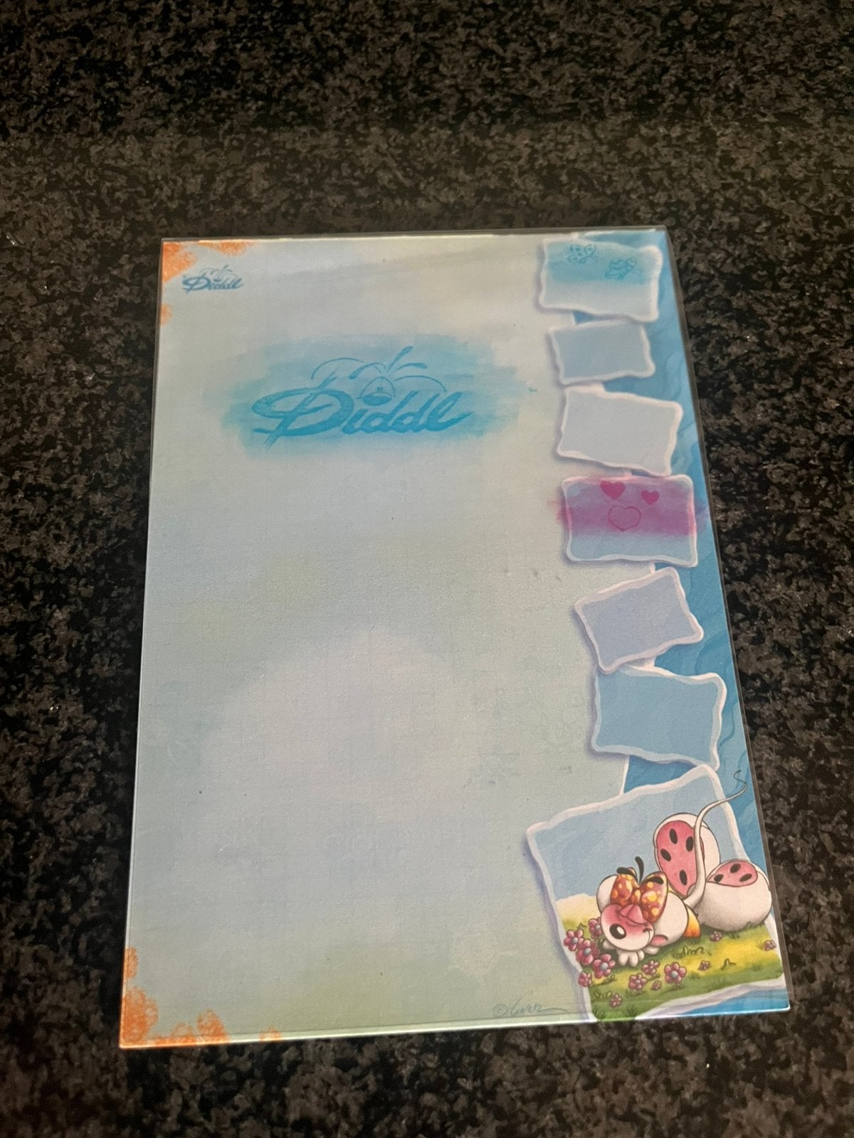 Diddl, Ophalen of Verzenden, Zo goed als nieuw, Papier, Kaart of Schrift