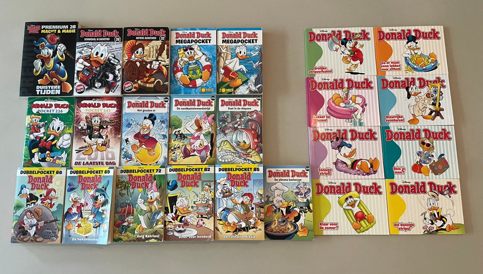 Donald Duck pockets, Meerdere comics, Ophalen of Verzenden, Zo goed als nieuw, Europa