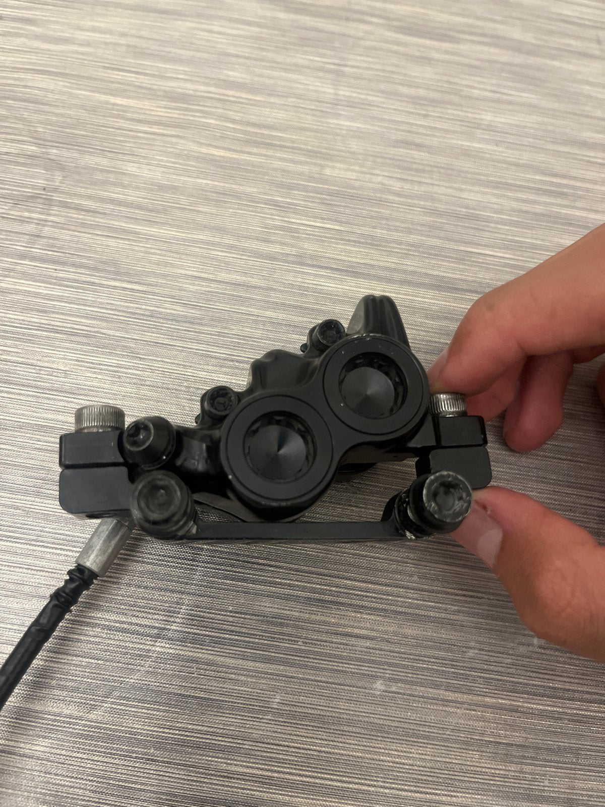 Mt5 E Fietsremklauw met kabel, Fietsen en Brommers, Fietsonderdelen, Remmen, Nieuw, Aluminium, Ophalen