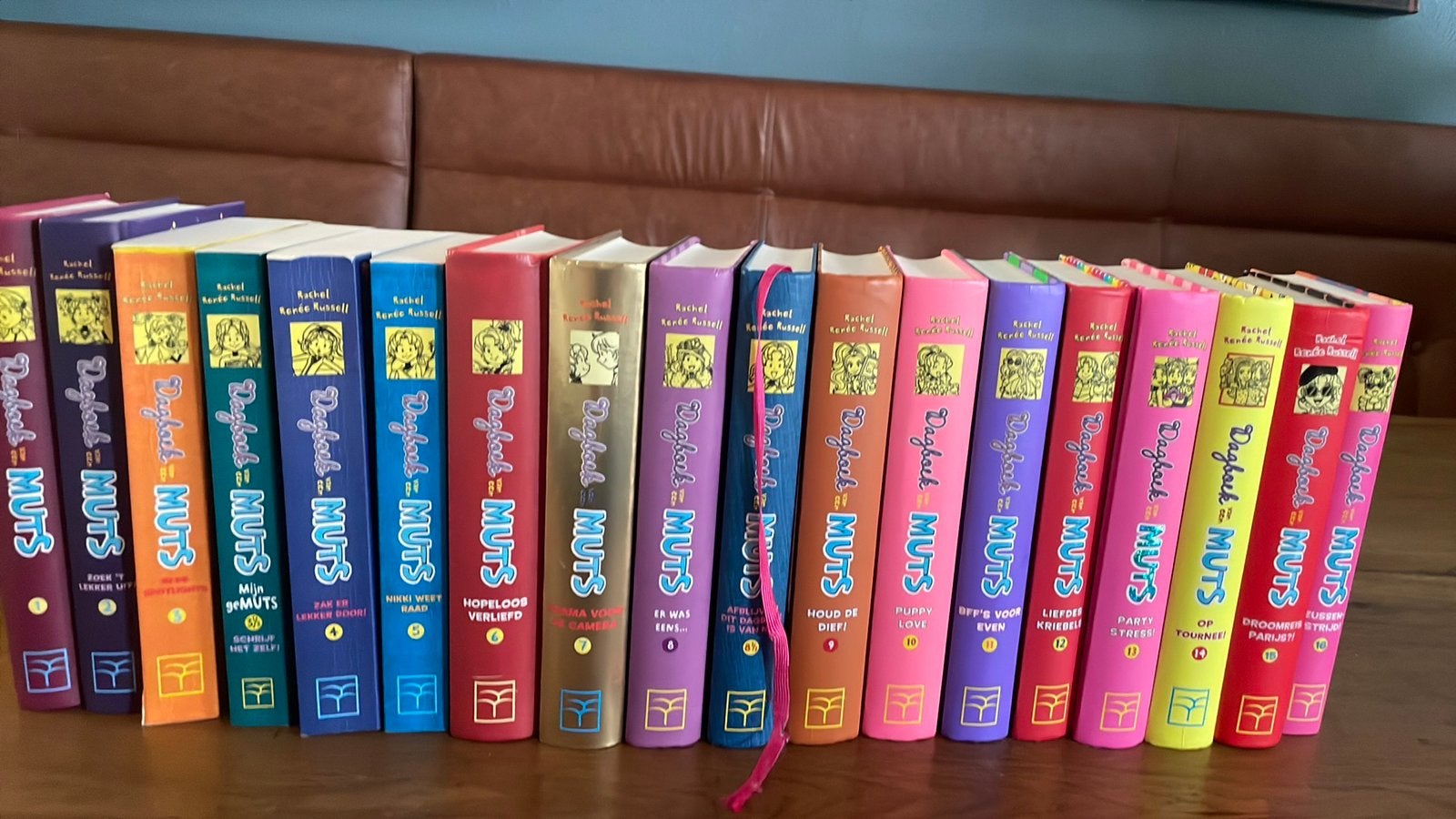 Dagboek van een muts alle delen 1-16, Ophalen of Verzenden, Zo goed als nieuw