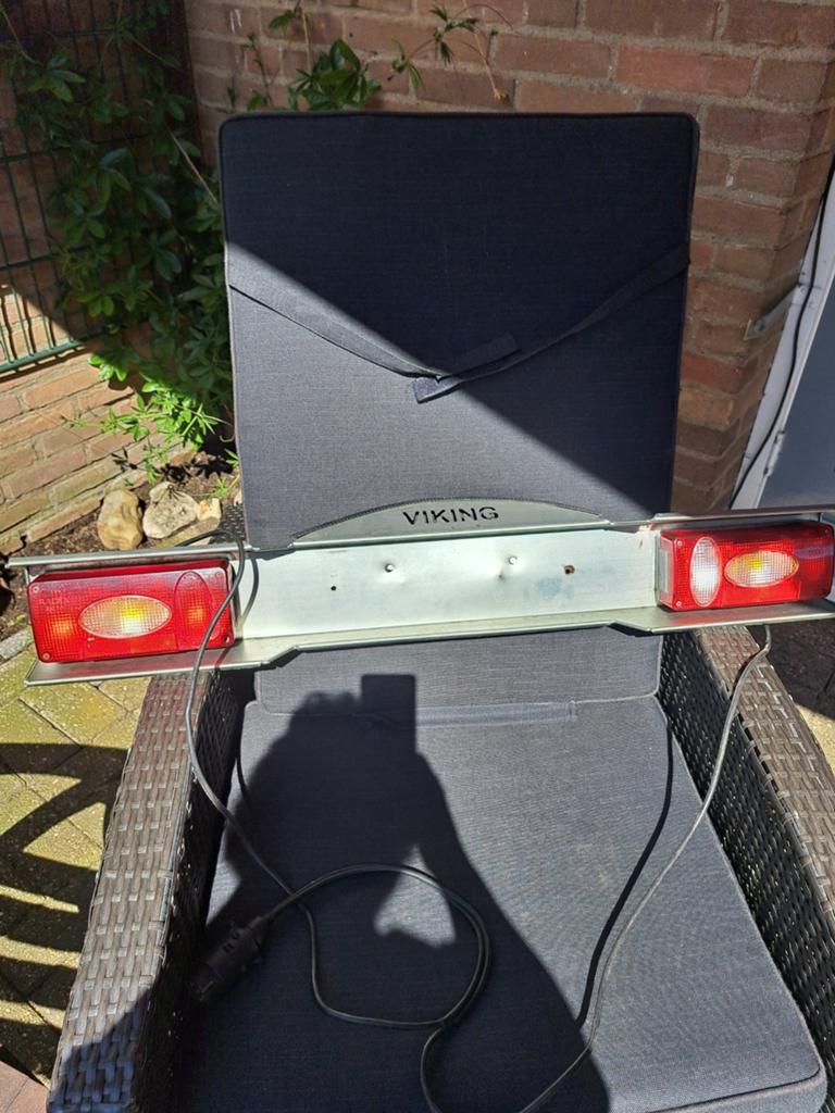 Viking fietsdrager verlichting balk - auto/aanhanger, Ophalen of Verzenden, Zo goed als nieuw, Fietsendrager-accessoire