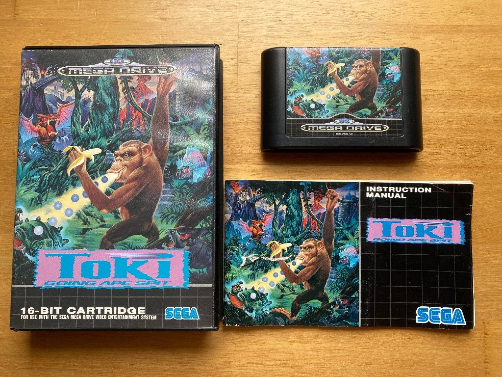 Toki going ape spit sega mega drive, 1 speler, Racen en Vliegen, Ophalen of Verzenden, Zo goed als nieuw
