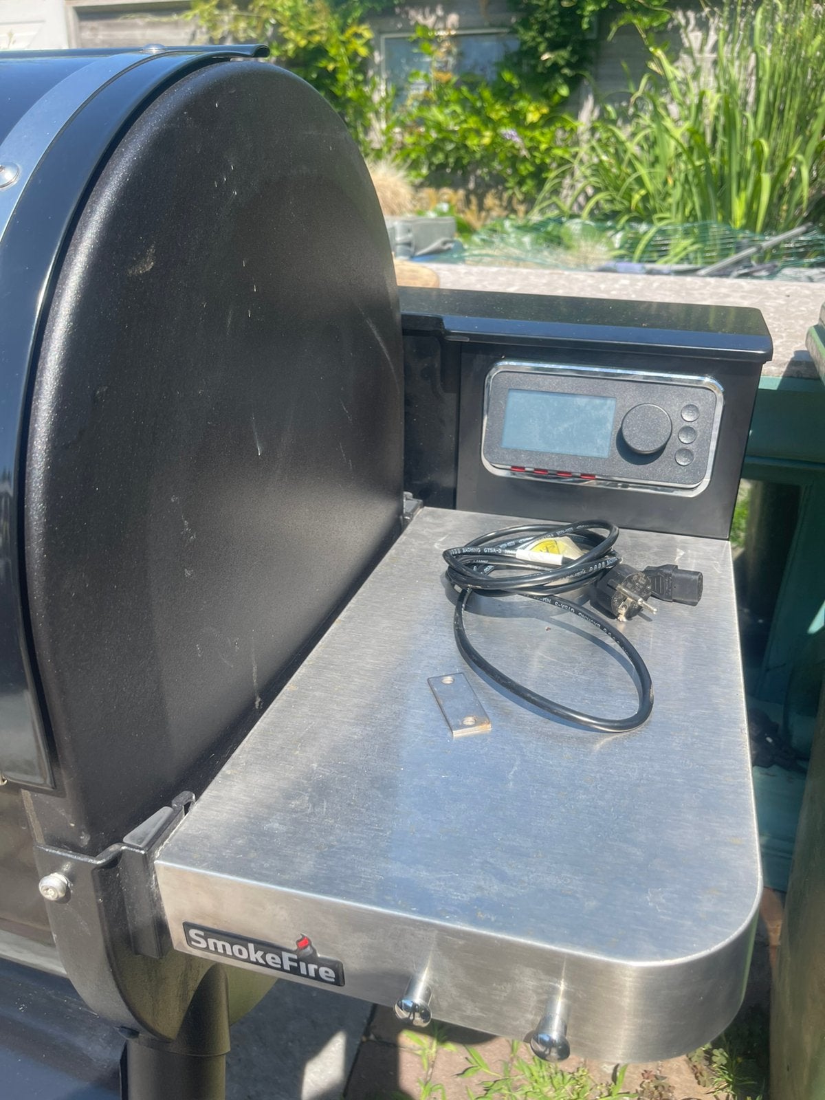 Weber SmokeFire EX6 GBS Pellet, overcompleet!, Ophalen, Zo goed als nieuw, Met accessoires
