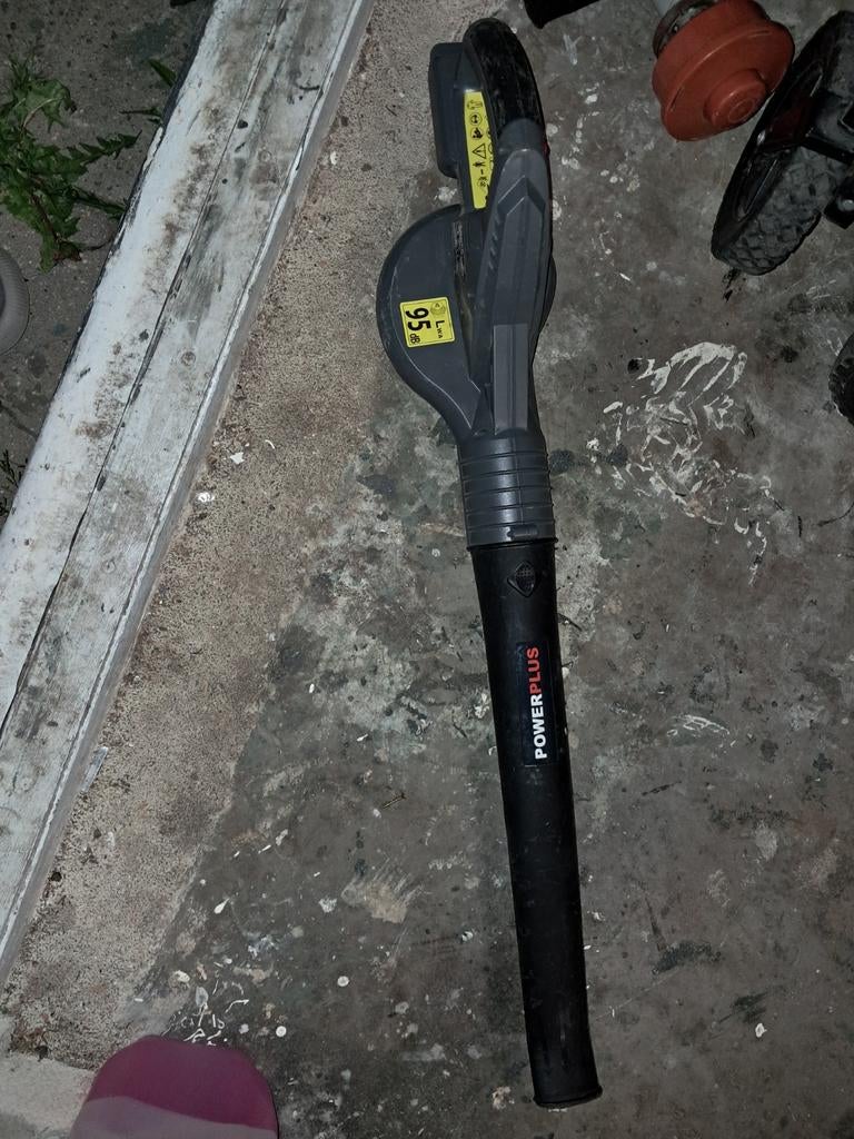Powerplus bladblazer op accu (zonder accu), Gebruikt, Ophalen of Verzenden, Powerplus, Accu