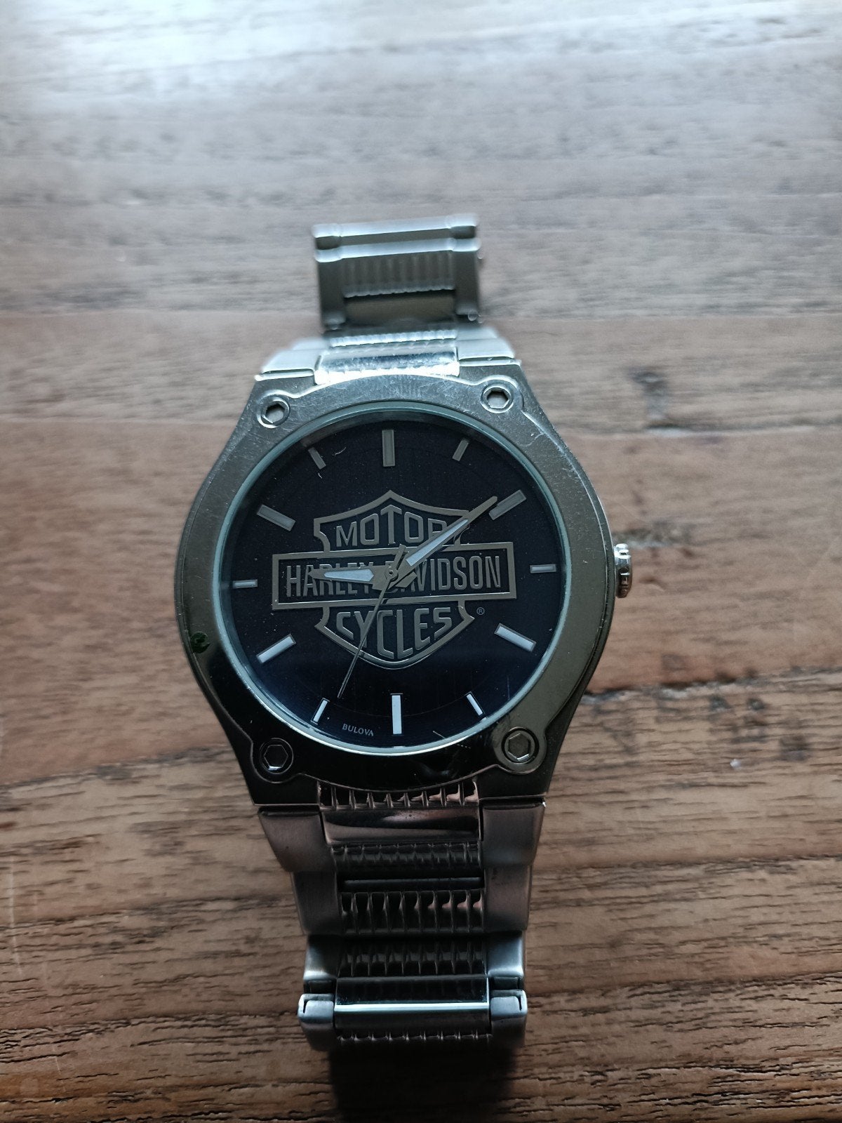 Harley Davidson horloge, Sieraden, Tassen en Uiterlijk, Ophalen of Verzenden, Zo goed als nieuw, Overige merken
