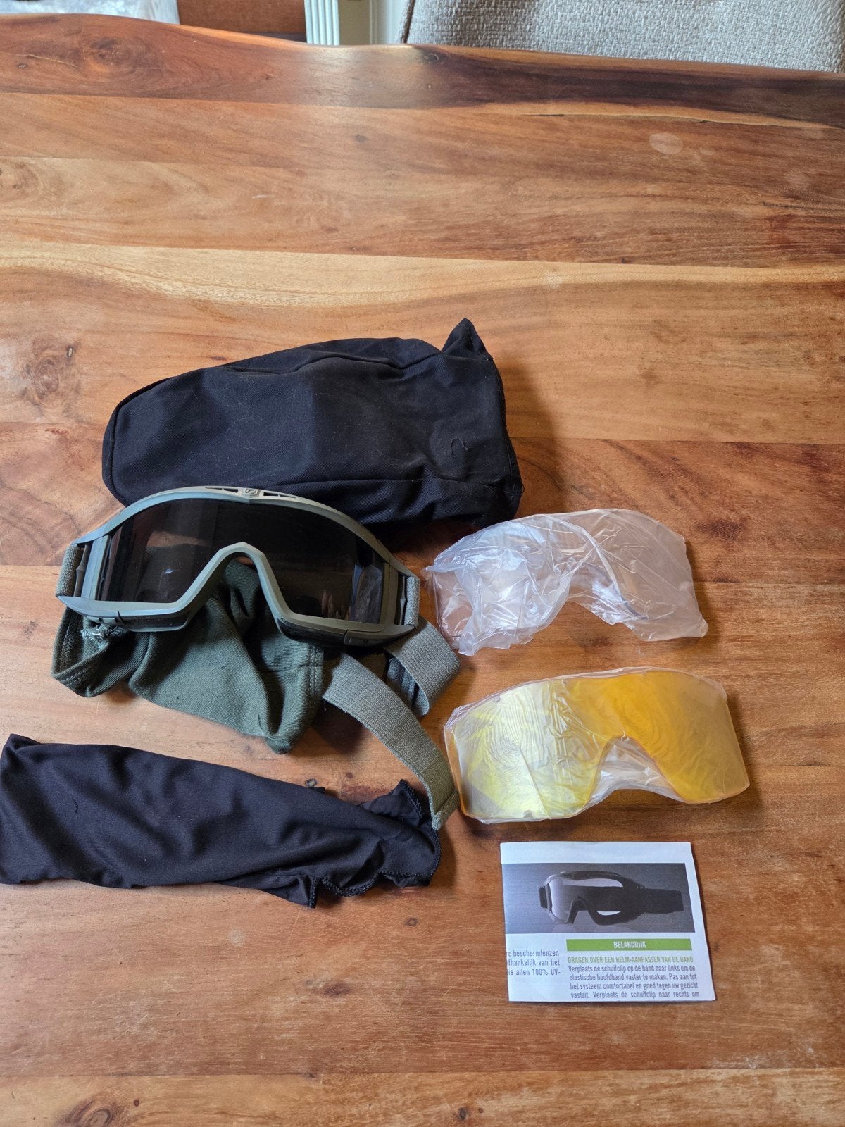 Revision bril, Ophalen of Verzenden, Landmacht, Nederland, Kleding of Schoenen