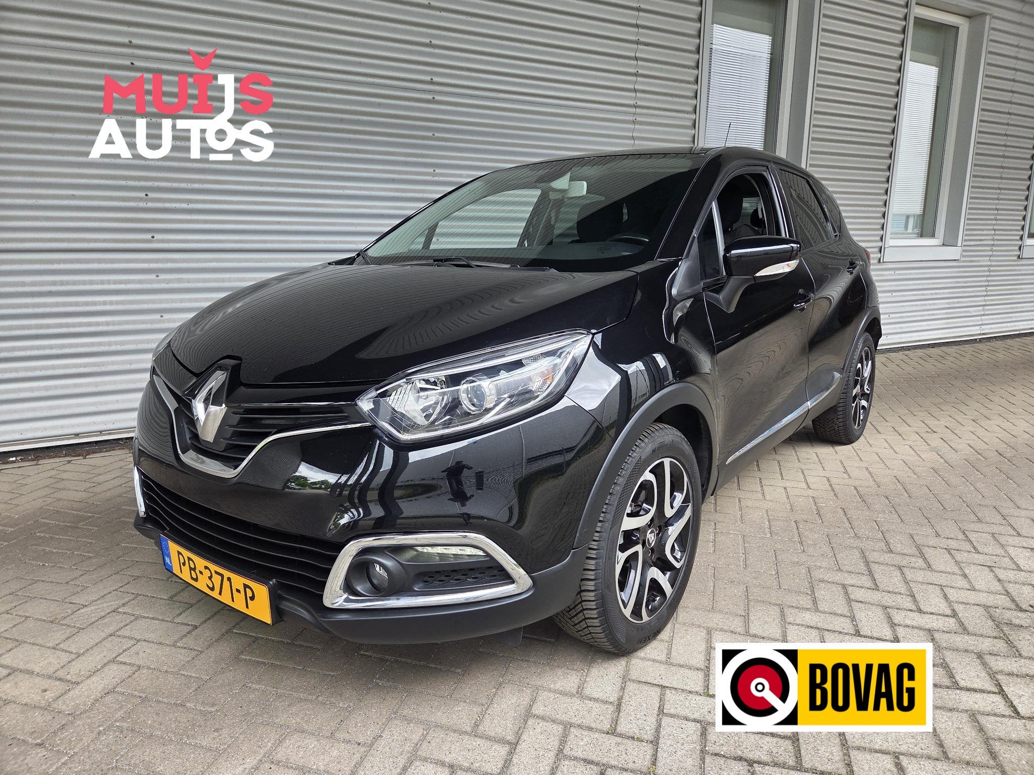 Renault Captur 1.2 TCe Dynamique, Auto's, Renault, Stof, Euro 6, 4 cilinders, Zwart