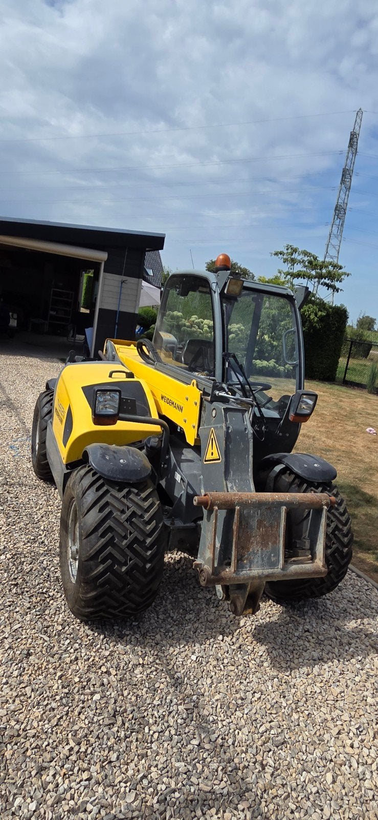 Weidemann verreiker met 2941 draaiuren, Ophalen, Akkerbouw, Transport