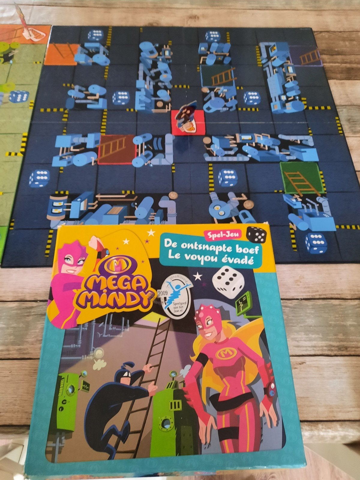 Te koop Mega Mindy spel, Kinderen en Baby's, Ophalen of Verzenden, Zo goed als nieuw, Jongen of Meisje