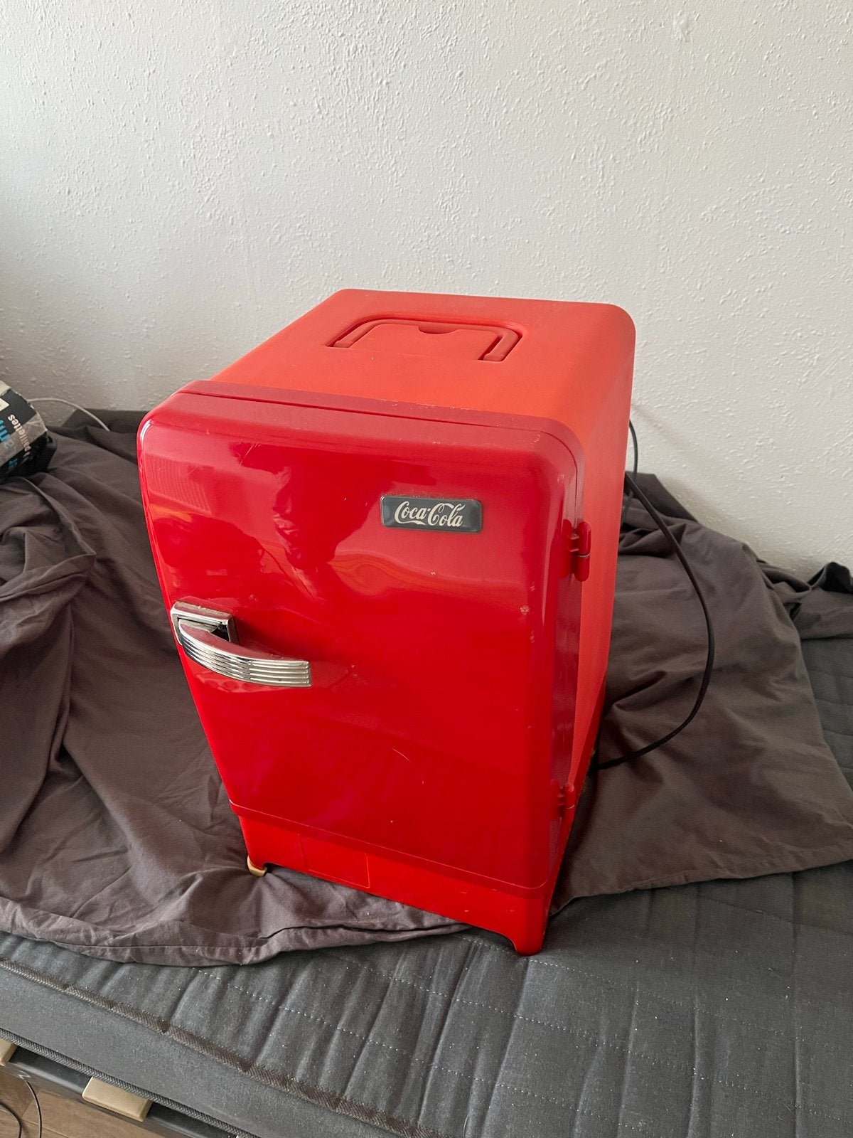 Leuke mini Coca-Cola koelkast - Werkt perfect!, Ophalen, Minder dan 75 liter, Zonder vriesvak, Gebruikt