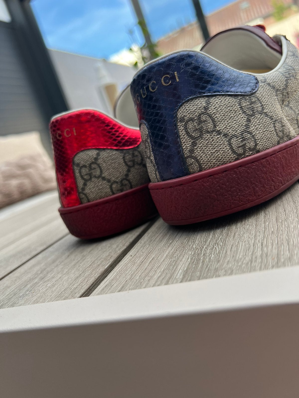 Origineel gucci schoenen in maat 42 half, Kleding | Heren, Schoenen, Ophalen of Verzenden, Zo goed als nieuw