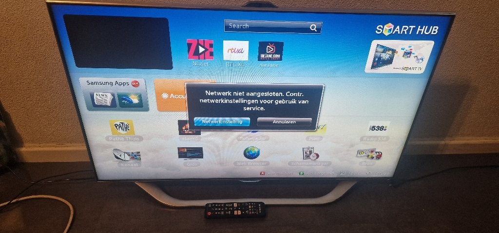 Samsung smart tv 40 inch, Ophalen, 50 Hz, Samsung, 100 cm of meer