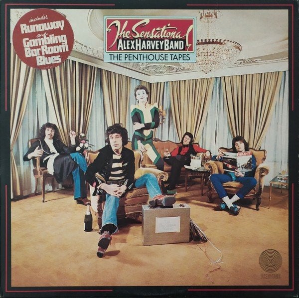 2 LP's THE SENSATIONAL ALEX HARVEY BAND, LP, Ophalen of Verzenden, Zo goed als nieuw, Originele persing
