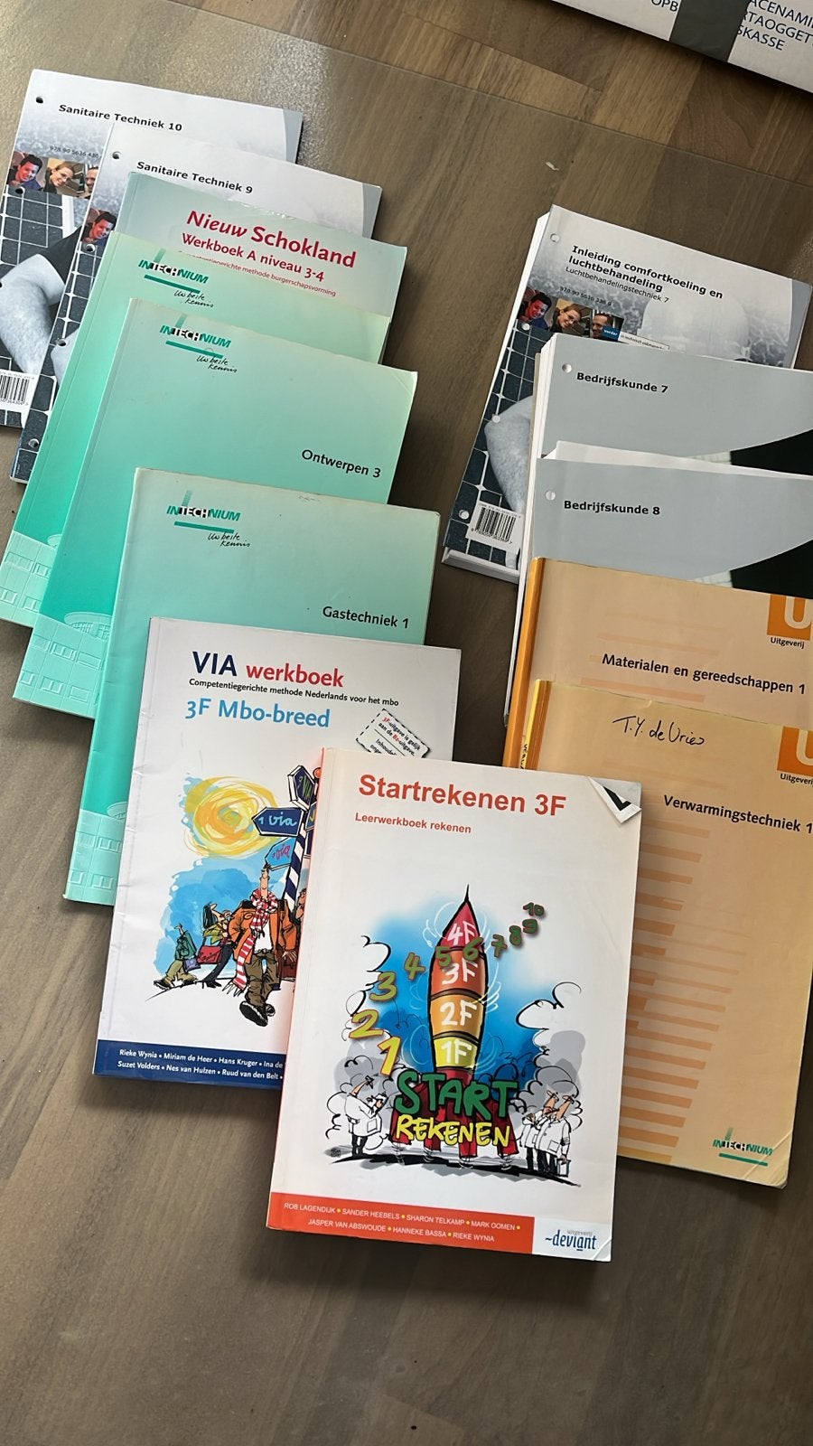 Diverse MBO-boeken: Techniek, Bedrijfskunde, Rekenen, Ophalen of Verzenden, Beta, Gelezen, MBO