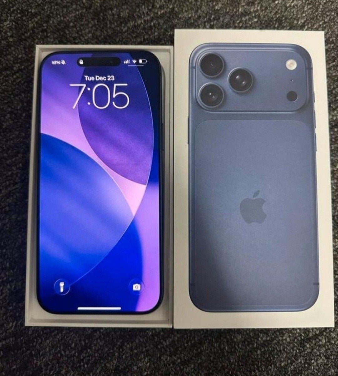 prachtig iphone 17 pro max 256GB, Telecommunicatie, Blauw, Zo goed als nieuw, Zonder simlock, IPhone 17 Pro Max