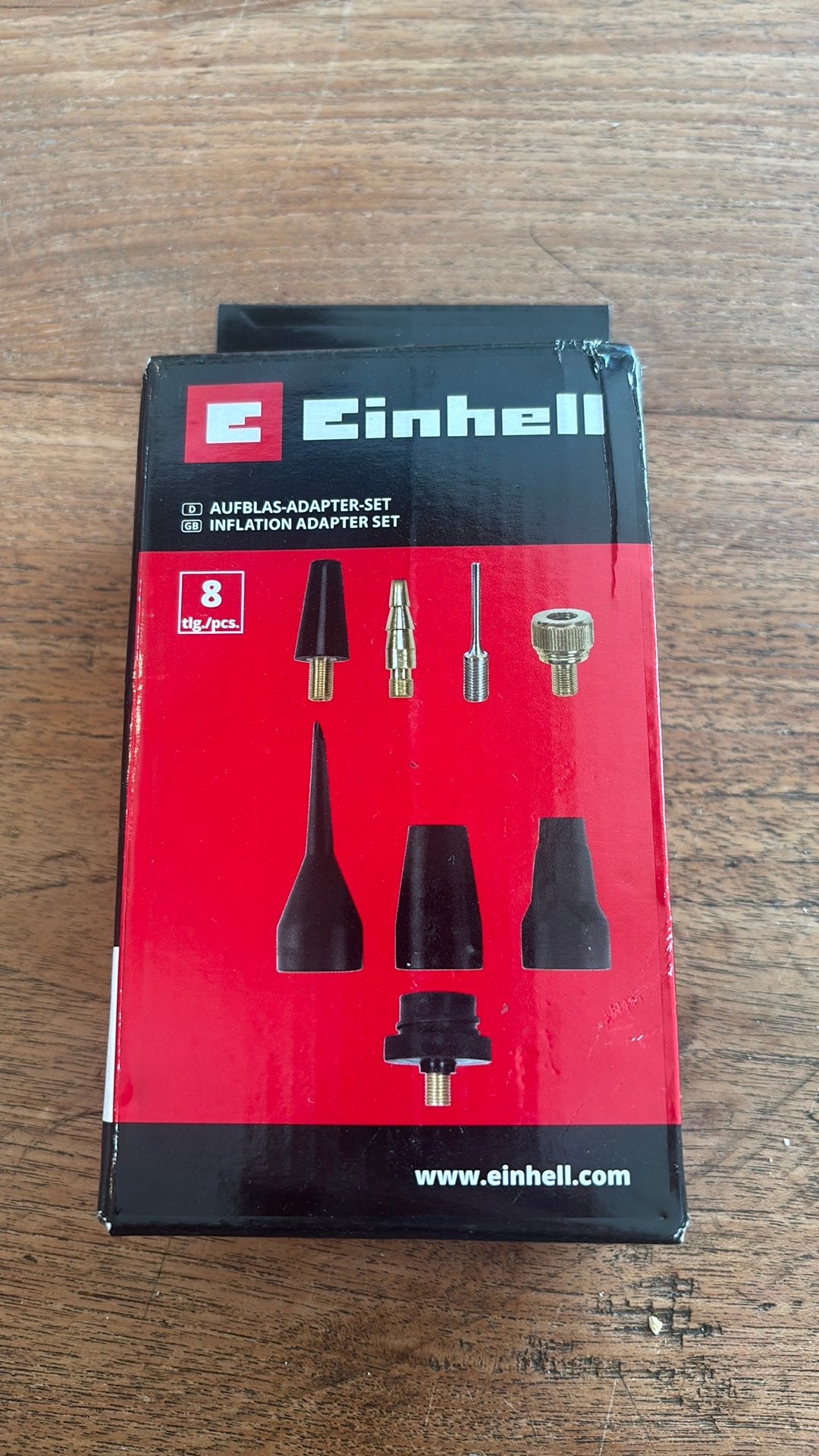 Einhell Opblaas-Adapterset 8-delig, Ophalen of Verzenden, Nieuw