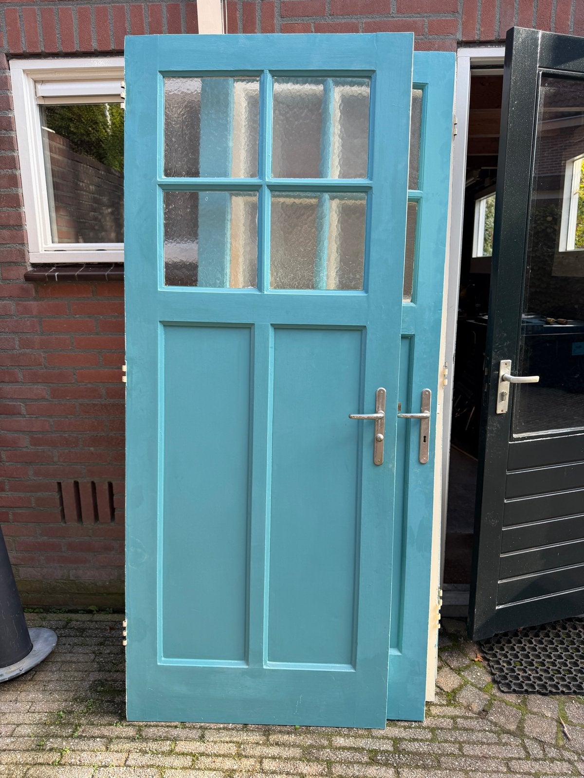 4 authentieke binnendeuren uit jaren '30 woning, Doe-het-zelf en Verbouw, Ophalen, Gebruikt, 80 tot 100 cm, Binnendeur