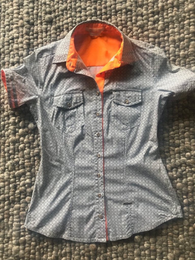 Kastopruiming blouse van ROBERTA BIAGI maat S, Ophalen of Verzenden, Zo goed als nieuw, Maat 36 (S), Meerkleurig
