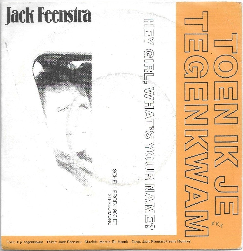 Vinyl Single Jack Feenstra, Ophalen of Verzenden, Gebruikt, Pop