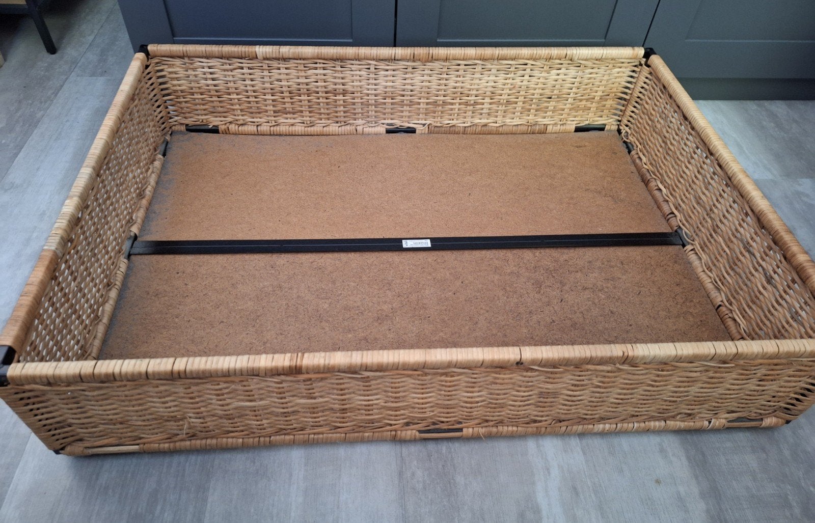 Rotan Bedlade van Ikea  90 x 65 x 17 (2 stuks), Ophalen, Gebruikt, 50 tot 100 cm, 5 – 50