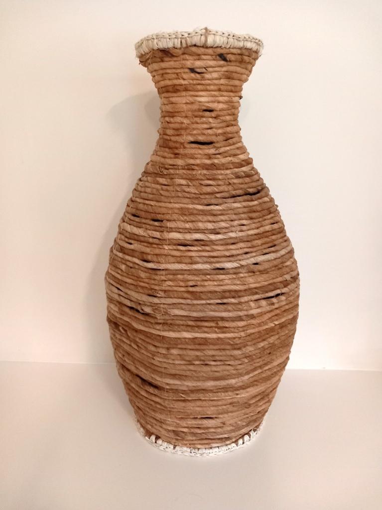 Boho vaas, Huis en Inrichting, Woonaccessoires | Vazen, Nieuw, Overige kleuren, Overige materialen, Ophalen of Verzenden