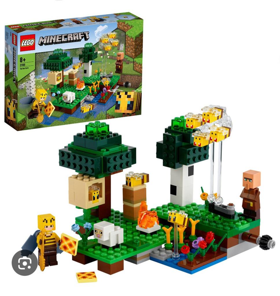 Lego minecraft set 21165 bijen, Kinderen en Baby's, Speelgoed | Duplo en Lego, Gebruikt, Lego, Ophalen