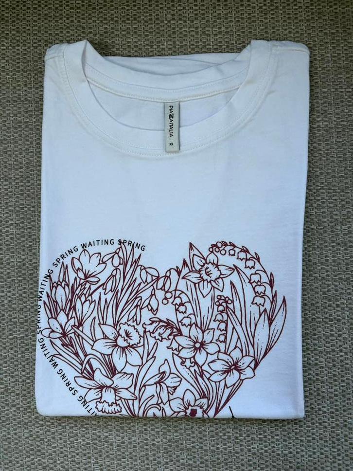 Wit dames T-shirt XL, Wit, Maat 46/48 (XL) of groter, Nieuw, Ophalen of Verzenden