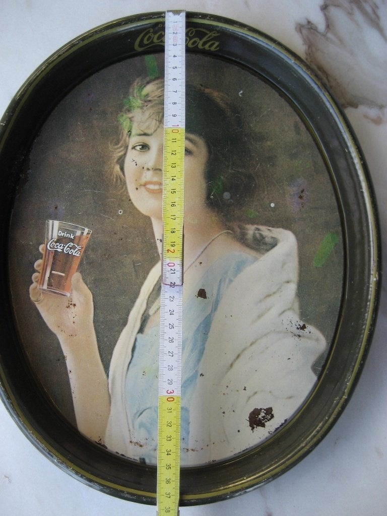 Dienbladen van Coca-Cola uit de jaren 70., Huis en Inrichting, Woonaccessoires | Dienbladen, Ophalen, Gebruikt, Rechthoekig, Hout