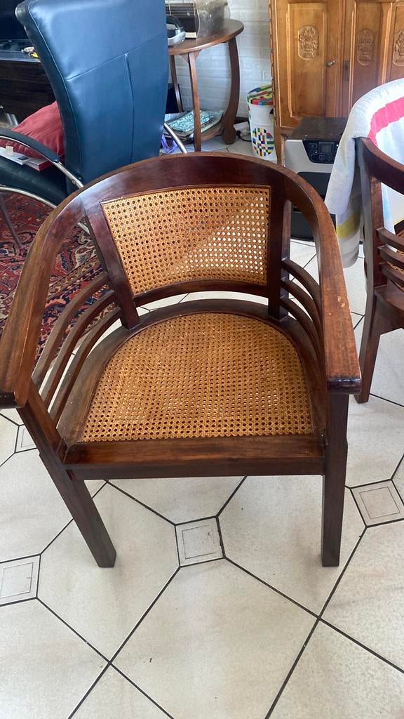 4 Brocante stoelen, Ophalen of Verzenden