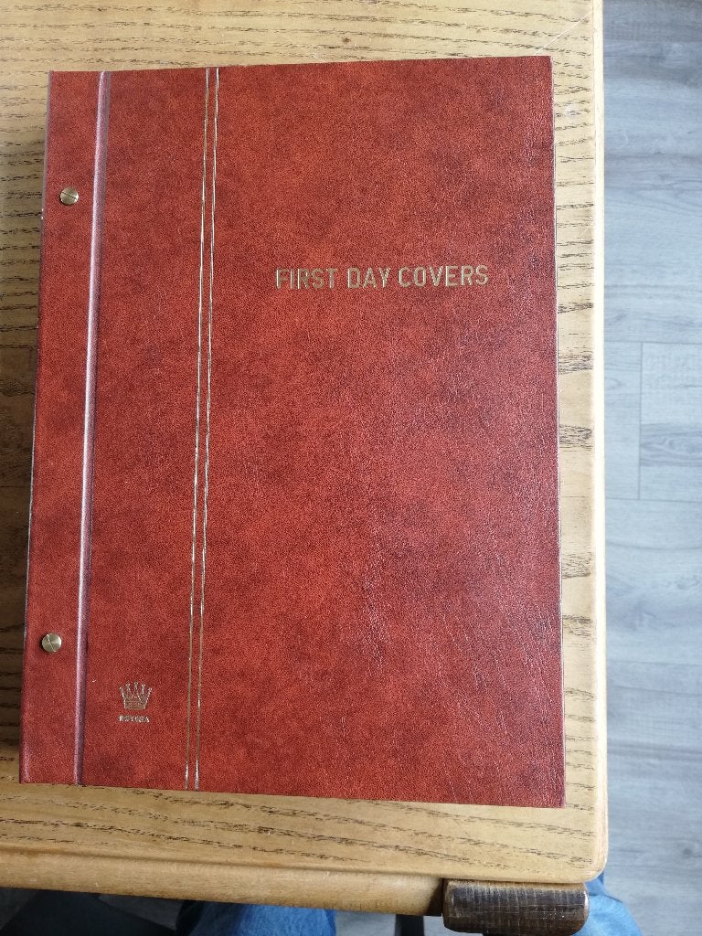 Mooi eerste dag album Nederland, Verzenden, Na 1940, Gestempeld