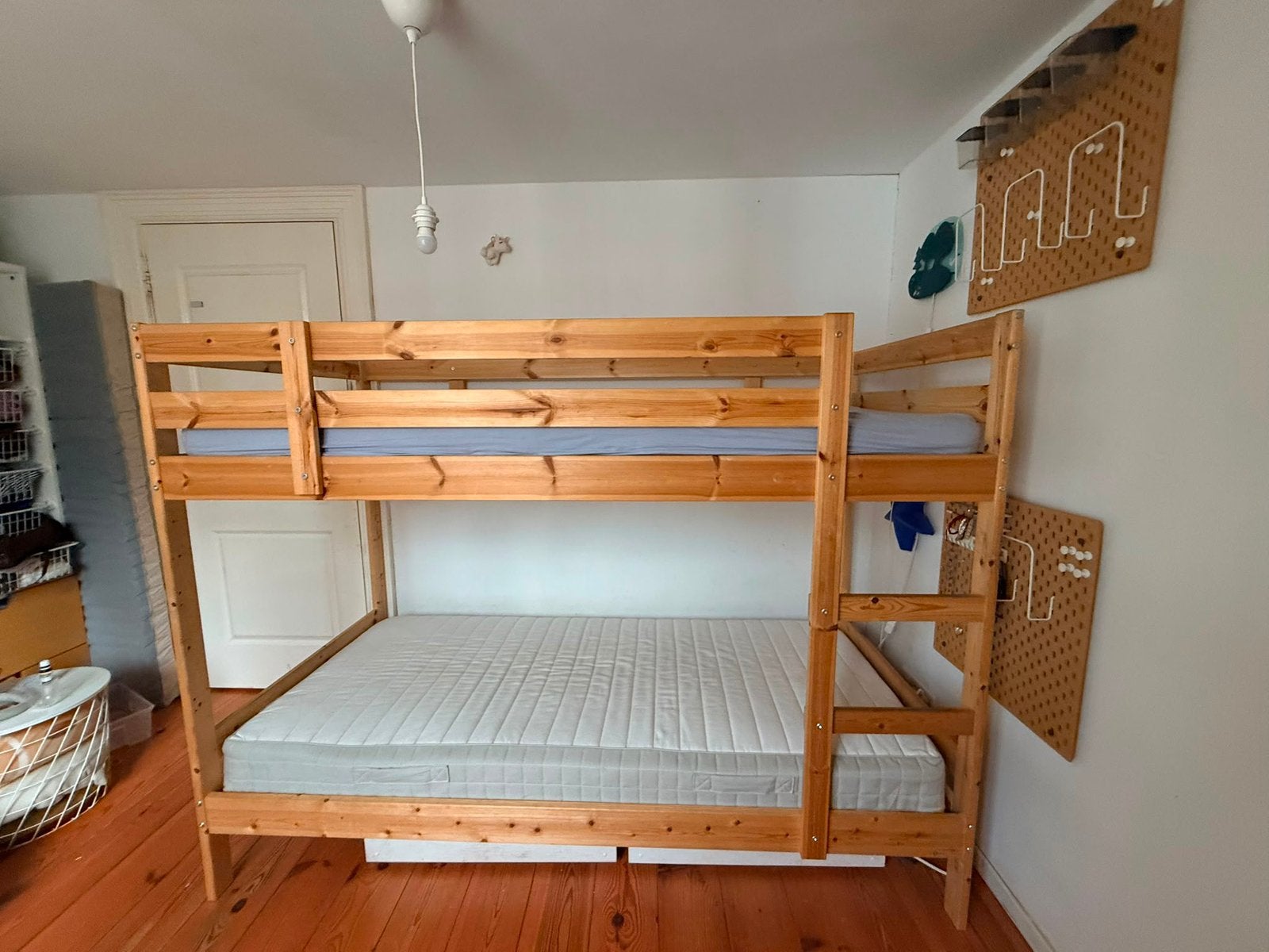 Mydal, IKEA stapelbed (exclusief matras), Ophalen, Gebruikt, 90 cm, Tweepersoons