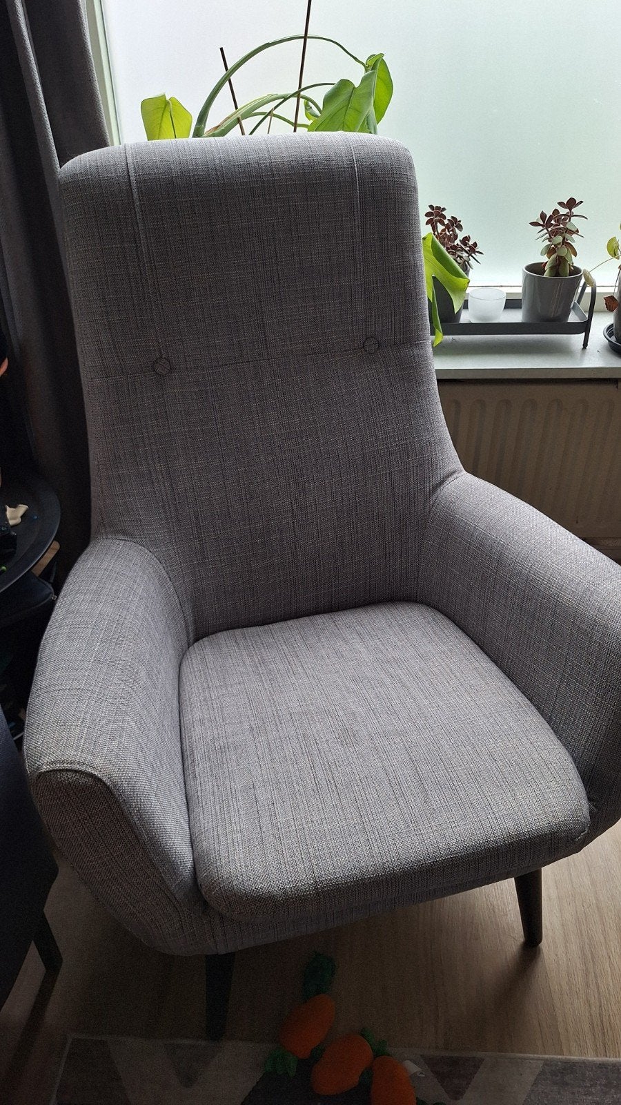 Ikea fauteuil, Huis en Inrichting, Ophalen, Gebruikt, 75 tot 100 cm, 50 tot 75 cm