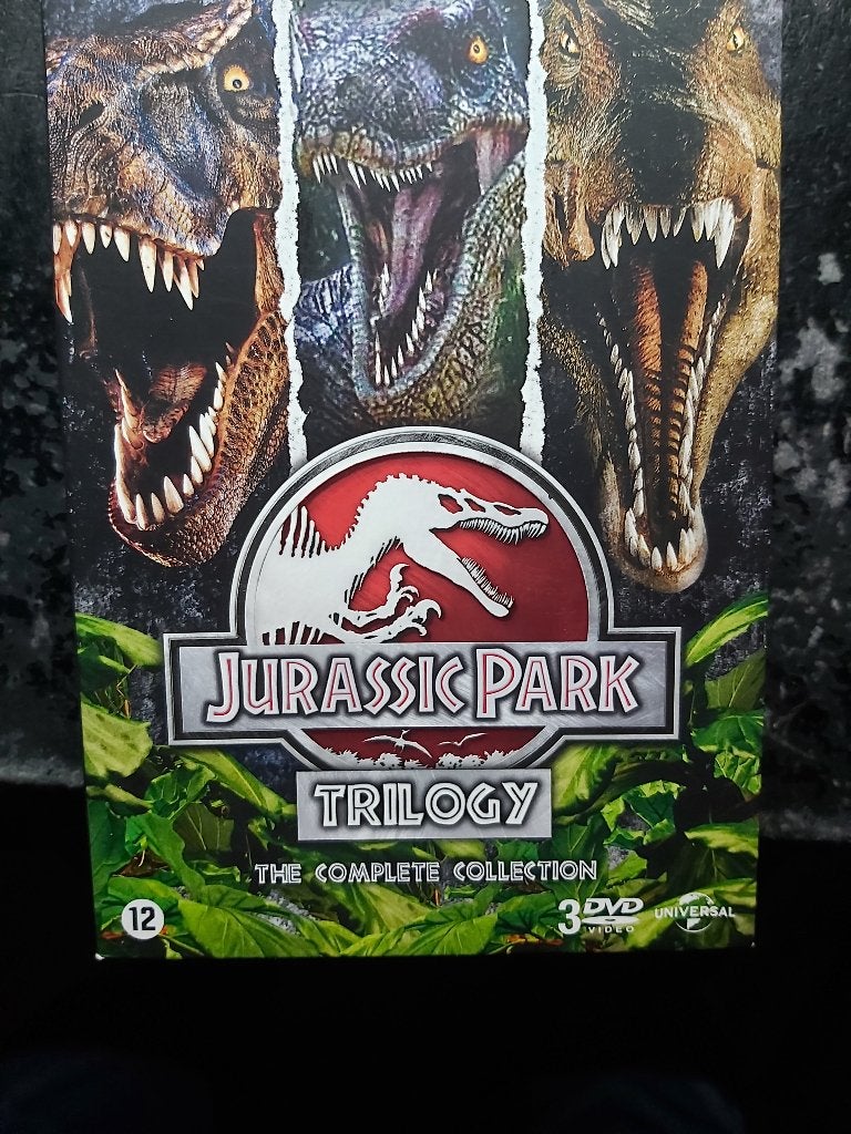 jurassic park trilogy, Engels, Ophalen of Verzenden, Zo goed als nieuw, Nederlands