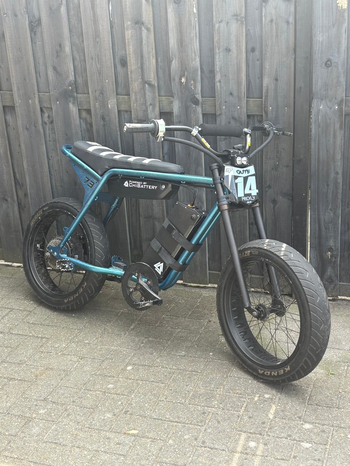 Super 73 zx met chi, Ophalen