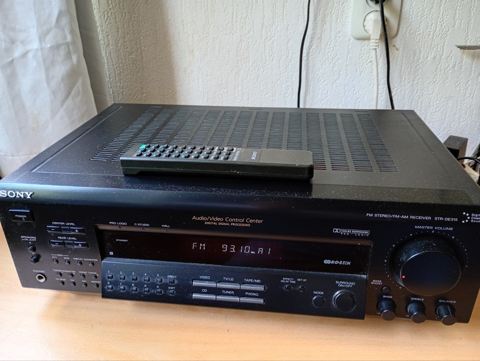 Sony STR-DE315 AV Receiver, Audio, Tv en Foto, Versterkers en Receivers, Ophalen of Verzenden, Gebruikt, Minder dan 60 watt, Sony