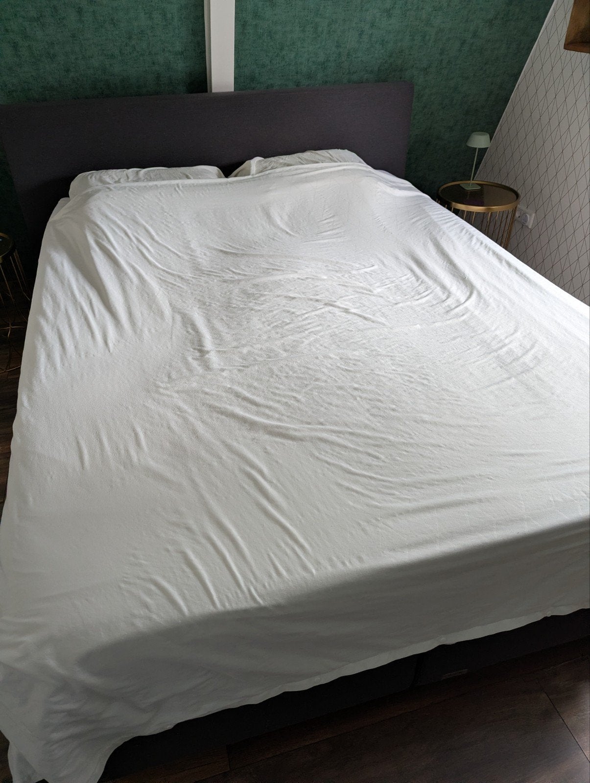 Avek boxspring, Ophalen, Gebruikt, 210 cm, Tweepersoons