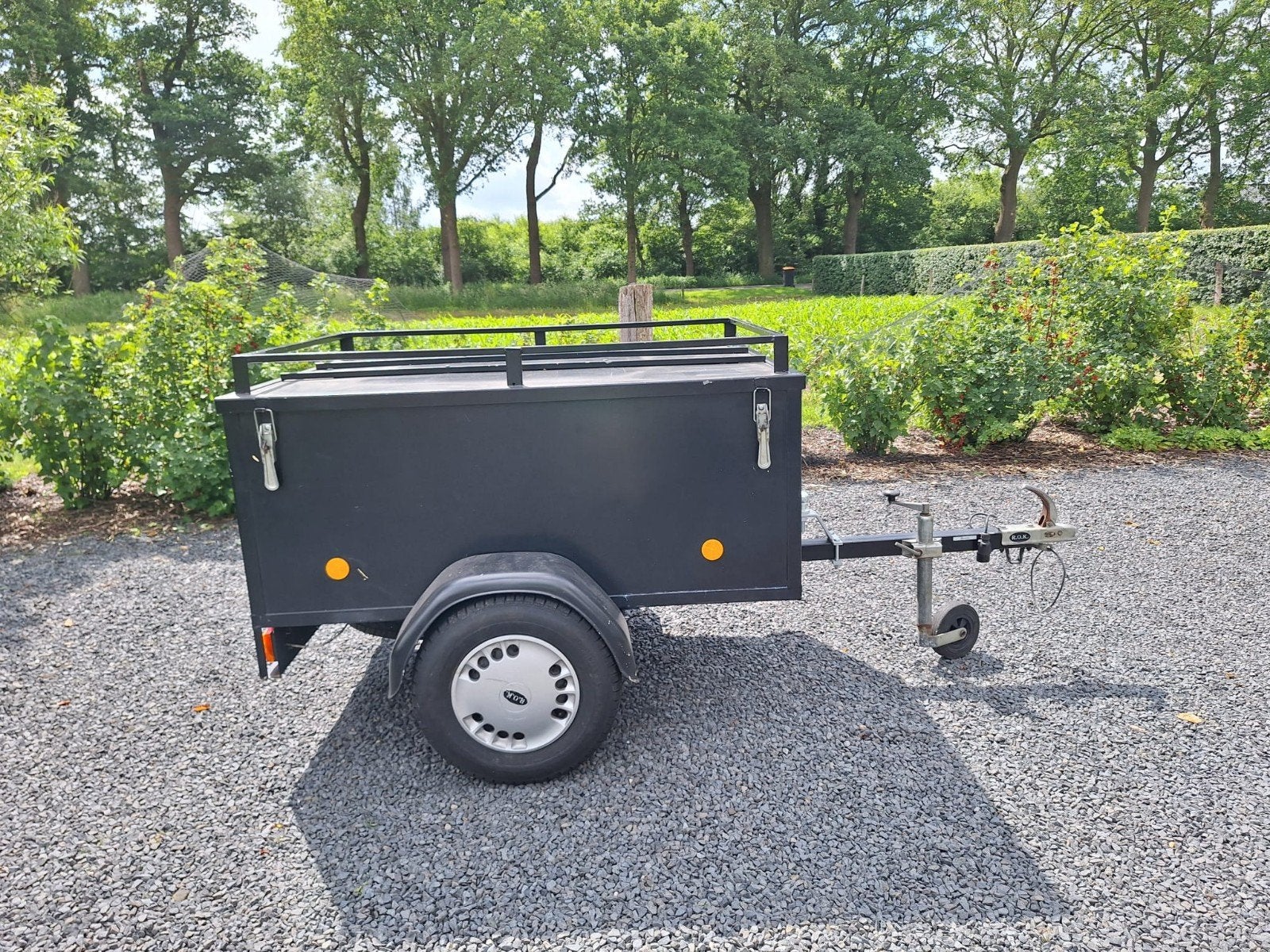 Bagagewagen Rieske, Ophalen