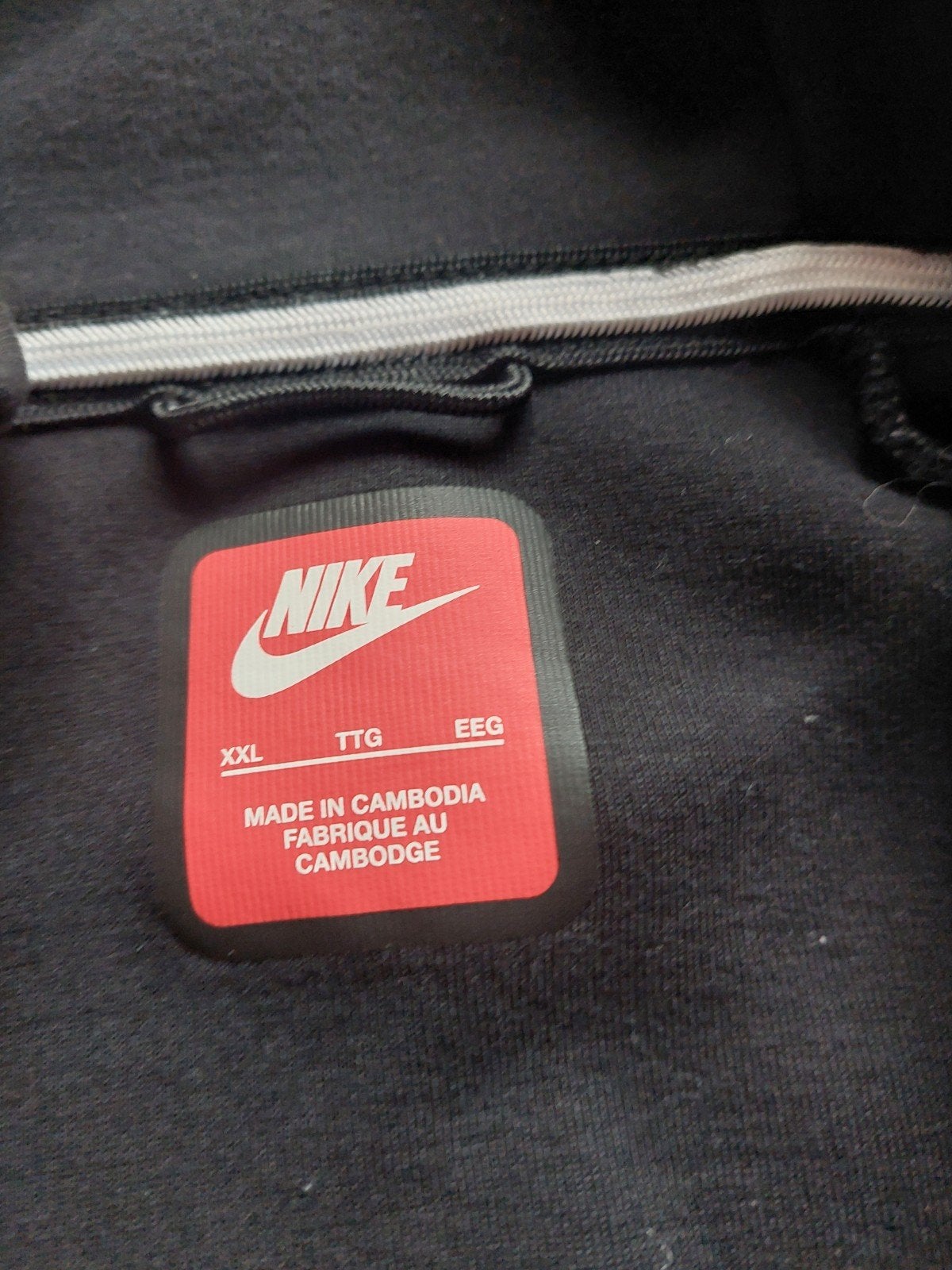 Nike Tech Fleece Hoodie Zwart - Maat XXL, Ophalen, Zwart, Nike, Overige maten