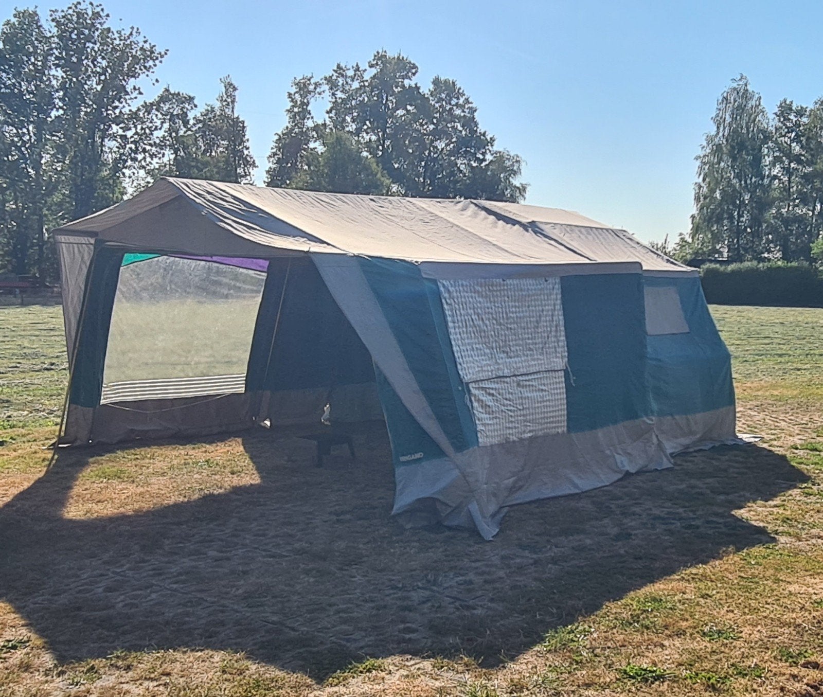 trigano vouwwagen, Ophalen, Gebruikt