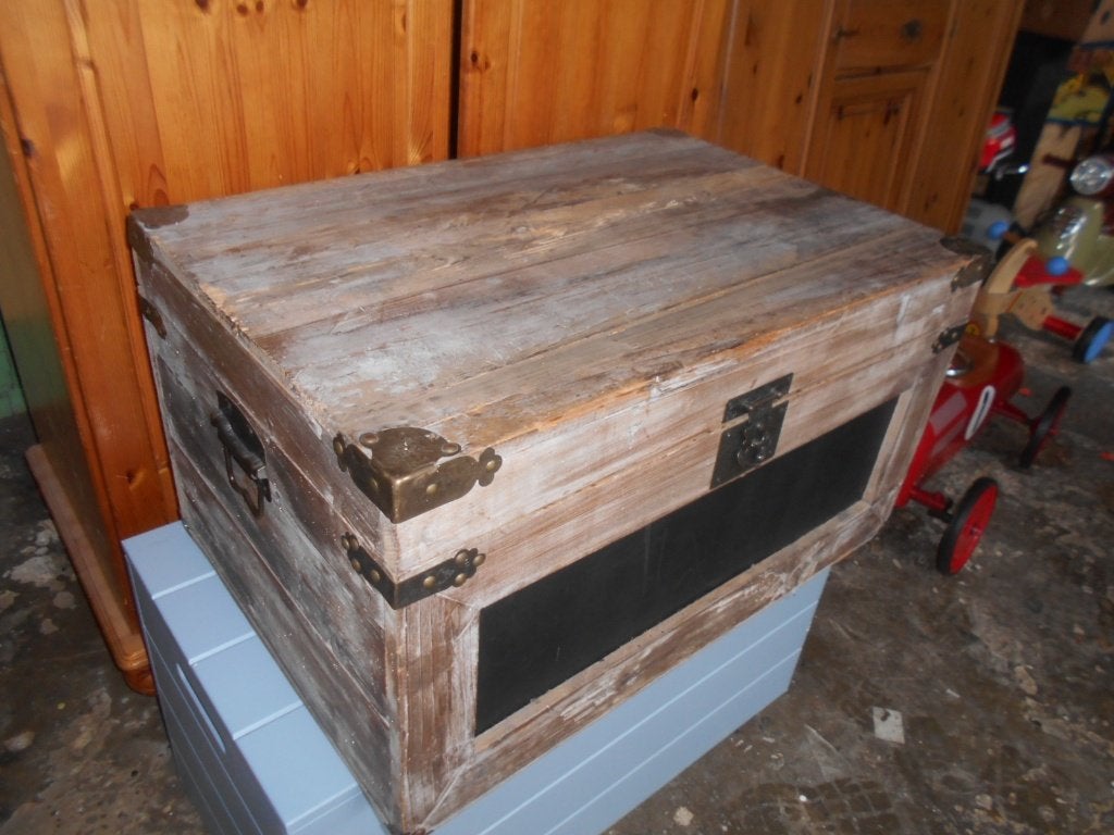 Houten kist, Ophalen of Verzenden, Gebruikt, 50 tot 100 cm, Minder dan 50 cm