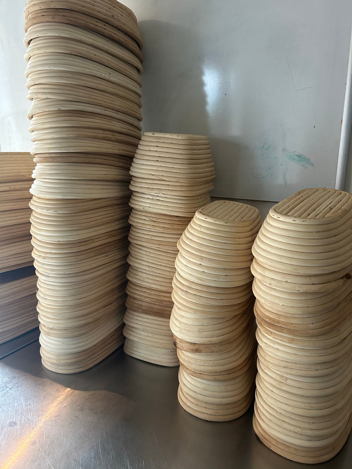 Banneton rijsmandjes voor brood - diverse maten, Beige, Overige typen, Nieuw, Ophalen of Verzenden