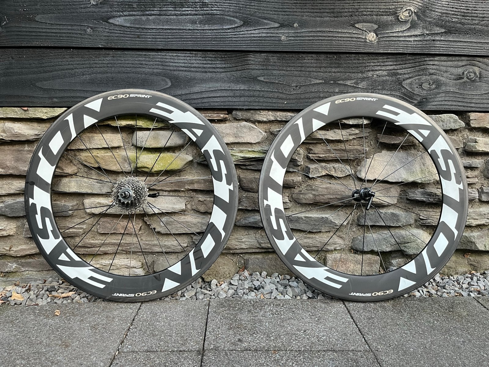Easton EC90 Sprint Carbon Wielset voor triathlon of tijdrit., Ophalen, Zo goed als nieuw, Overige typen