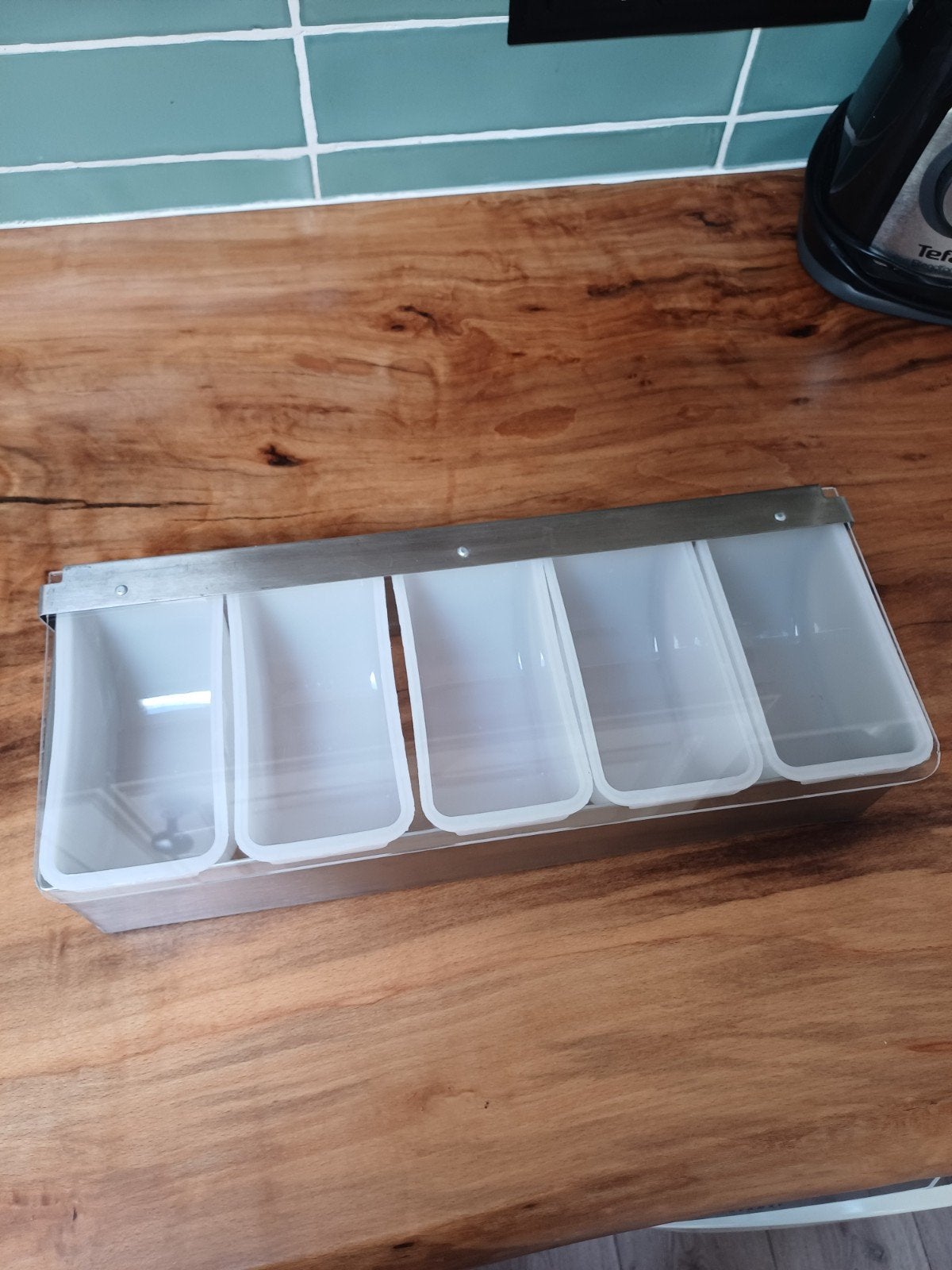 Ingredientenhouder / saladebar, Ophalen, Zo goed als nieuw
