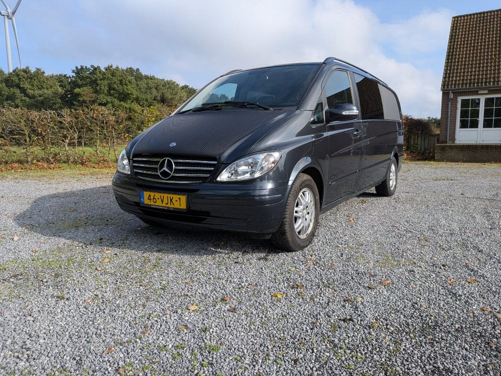 Mercedes-Benz Viano 2.2 CDI Ambiente AUT 2006 MARGE, Automaat, 8 stoelen, Zwart, Mercedes-Benz