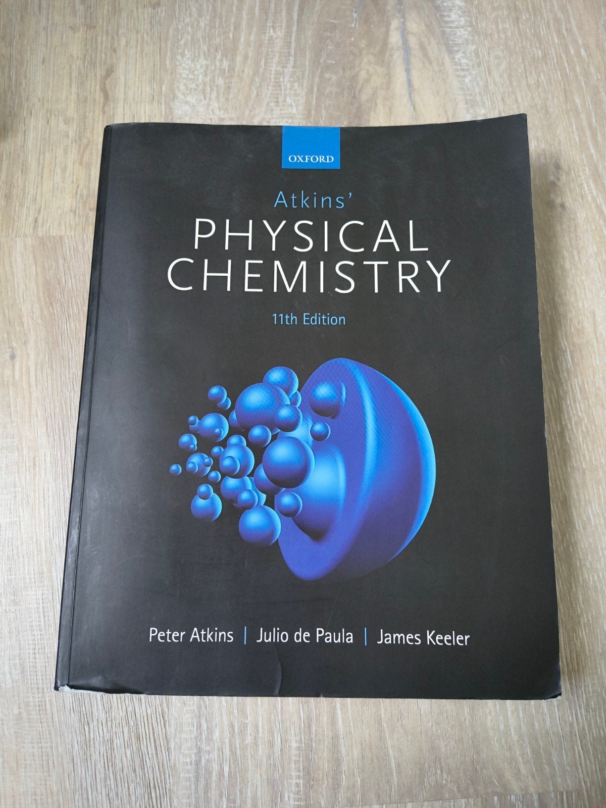 Atkins' Physical Chemistry 11e - Peter Atkins, Gelezen, Ophalen of Verzenden, WO, Peter Atkins, Julio de Paula, James Keeler