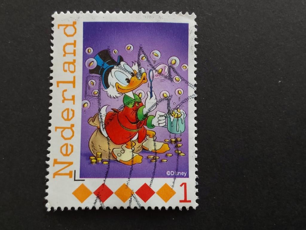 Nederland - Dagobert Duck, Ophalen of Verzenden