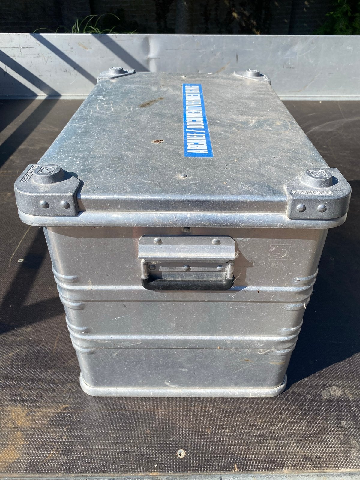 Zarges aluminium kist 55x35x38 cm voor opslag/transport, Ophalen of Verzenden