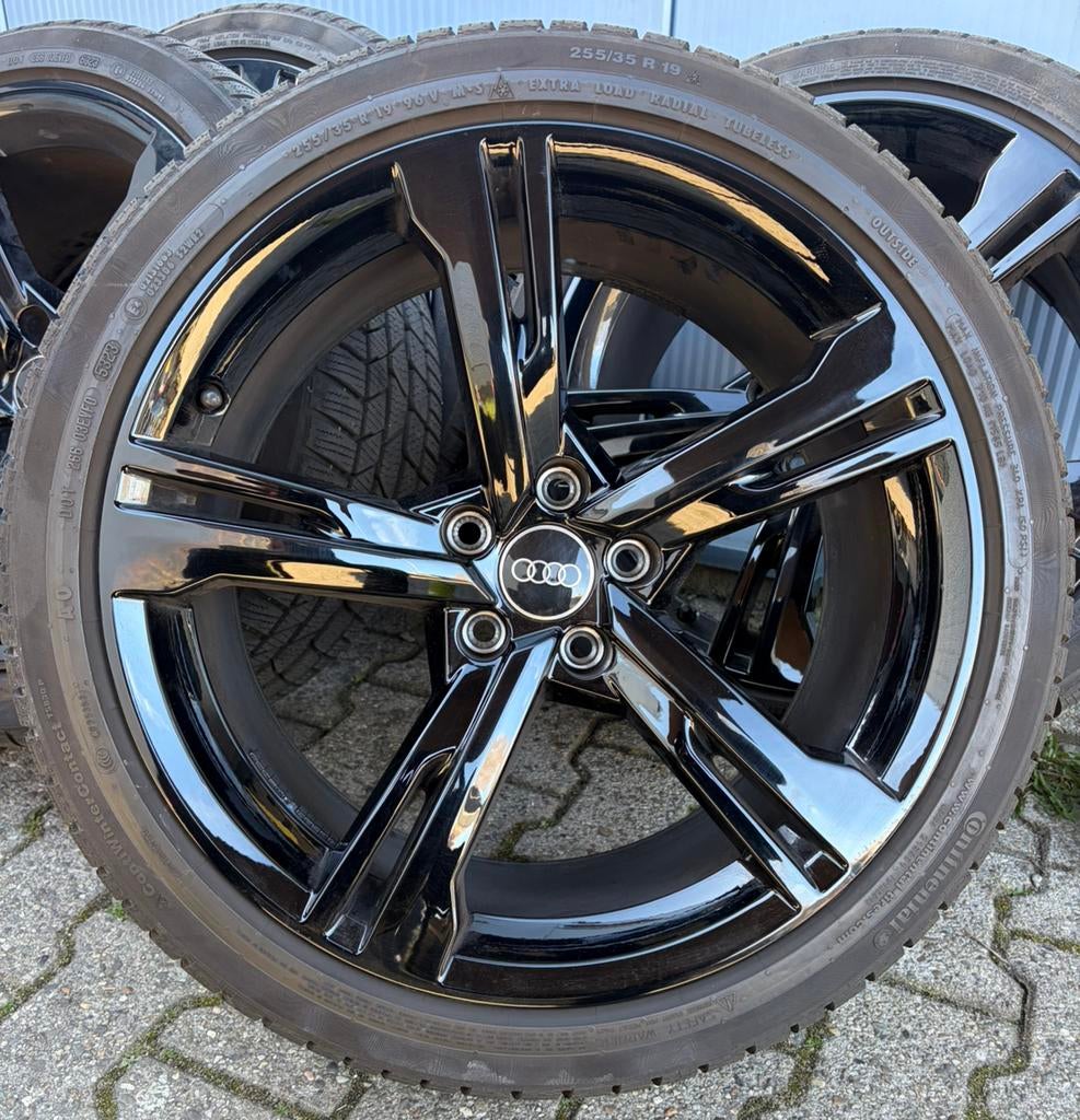 19” Originele Audi A5 S5 A4 S4 Ramus Velgen + Winterbanden, Auto-onderdelen, Banden en Velgen, 19 inch, 255 mm, Banden en Velgen
